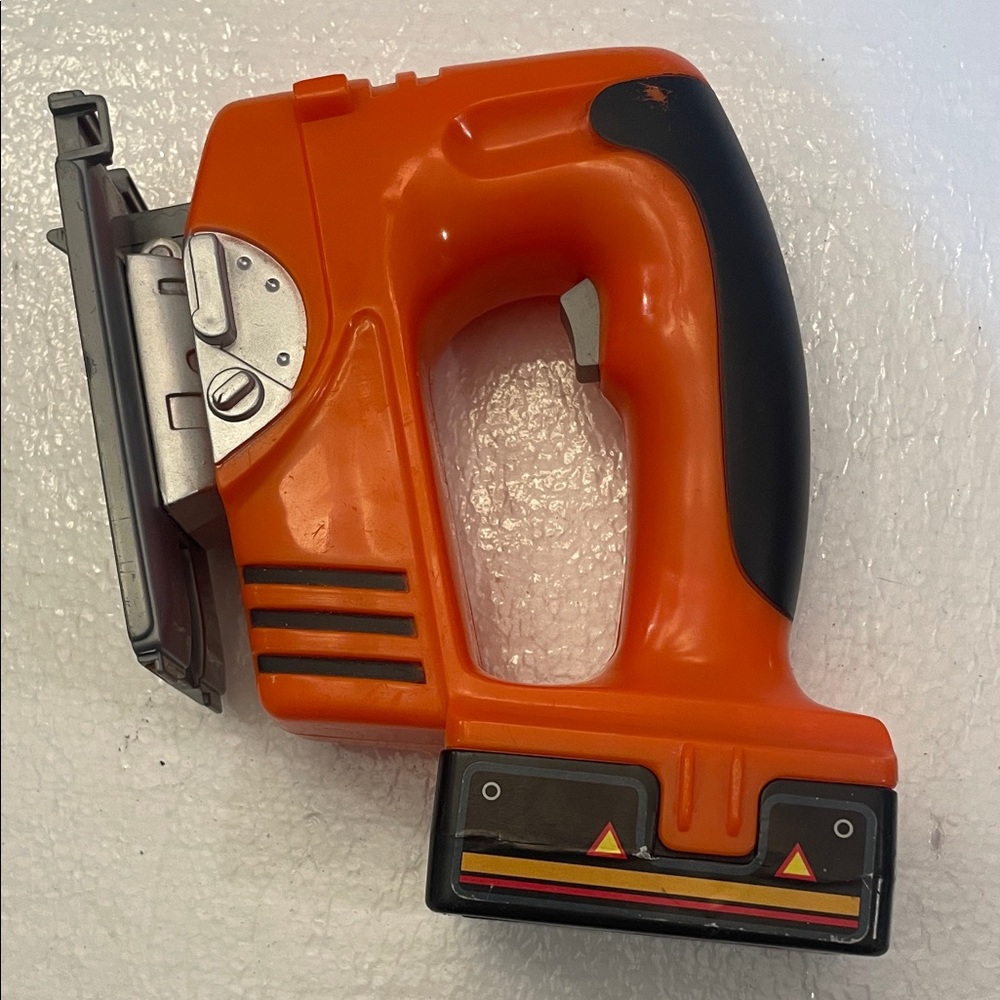 Vintage black and Decker Junior toy jigsaw Cordless Power Tool
